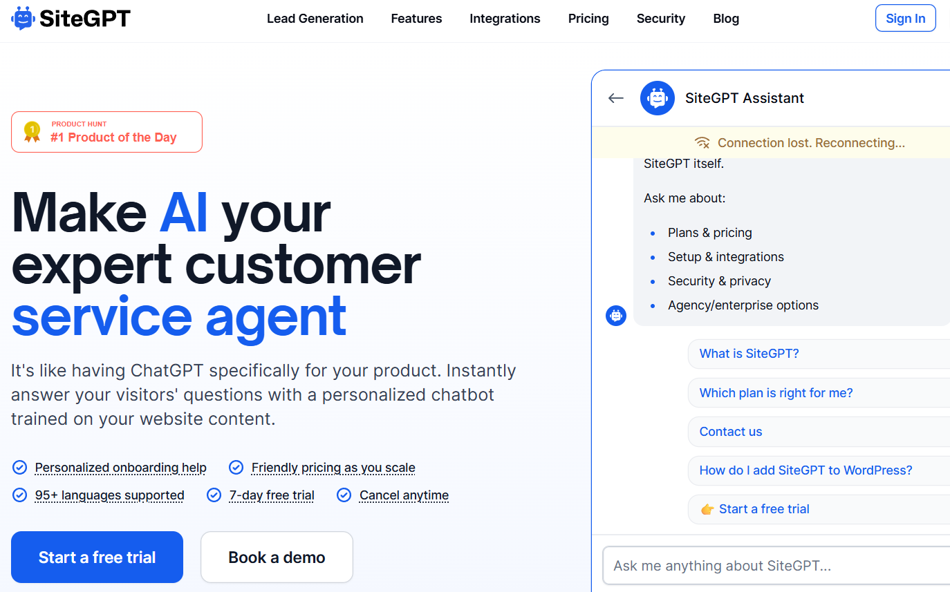 SiteGPT